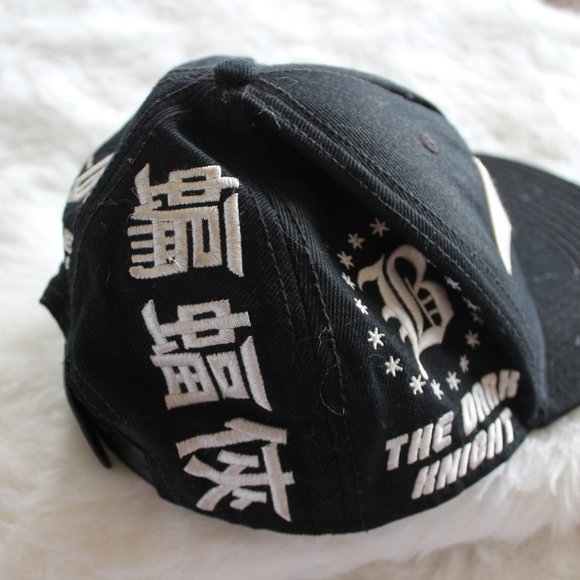 *VERY RARE* CHINA Black Batman Official Merch Snapback w/detailed embroidery - Picture 3 of 7
